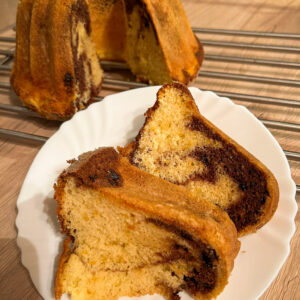 Šlehačková bábovka