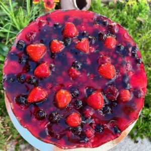 Ovocný dort naháč