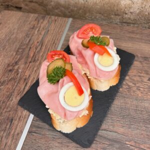 Chlebíček šunkový