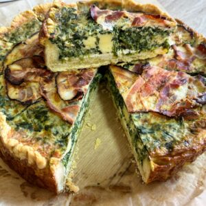 Quiche špenátový