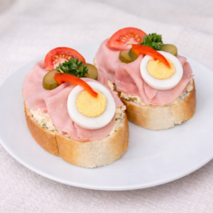 Chlebíček šunkový